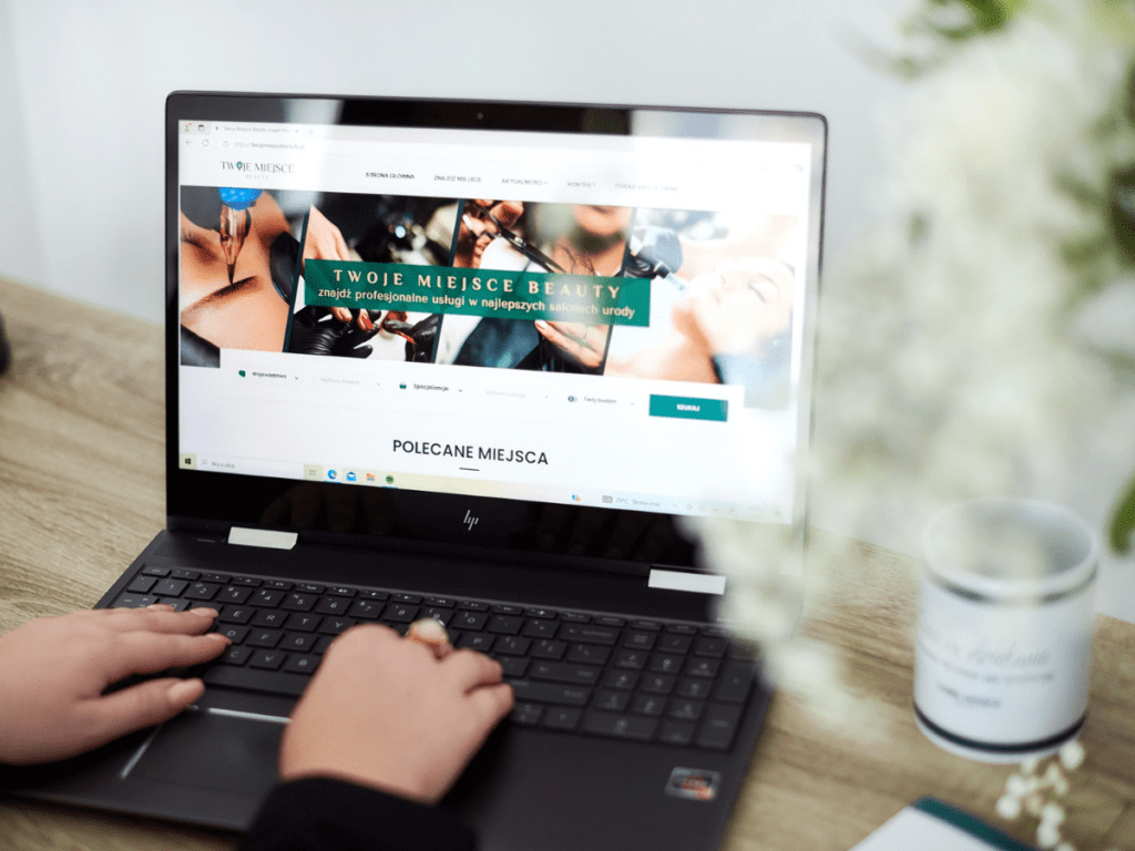 Wizytówka firmowa online dla salonu Kosmetycznego | Twoje Miejsce Beauty
